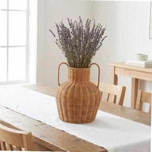 Paniers Coulissants pour Fleurs, Jardinière en Rotin d'Halloween, Panier <span class=keywords><strong>de</strong></span> Nantucket, <span class=keywords><strong>Sel</strong></span> Rose, Boulettes, Tresse Rétro, Mini Petits - Product Image 5