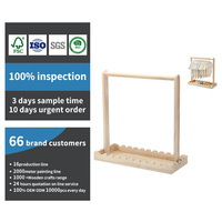 Porte-vêtements en bois pour bébé, avec cintres et boîte de rangement, idéal pour la chambre de bébé, panier de cadeaux pour nouveau-né