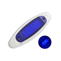 Ventes chaudes : Feu de signalisation LED 12 LED 2,4 W en ABS, étanche IP65, pour voiture, camion, remorque, feu de gabarit latéral LED
