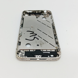 Cho iPhone4 mặt hàng khuyến mại, bán dát bạc kim loại sang trọng điện thoại di động giữa khung với jack cắm tai nghe - Product Image 1