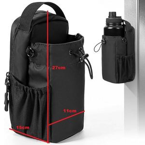 Pochette de téléphone à fermeture magnétique personnalisée avec logo, en PU, pour homme et femme, étanche, pour le sport, la gym, porte-bouteille, sac de transport - Product Image 5