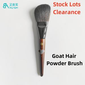 Liquidation luxe professionnel maquilleur <span class=keywords><strong>maquillage</strong></span> <span class=keywords><strong>pinceau</strong></span> outils cruauté gratuit unique brun naturel animal chèvre cheveux <span class=keywords><strong>pinceau</strong></span> <span class=keywords><strong>de</strong></span> <span class=keywords><strong>maquillage</strong></span> - Product Image 3