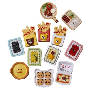 Aimants de réfrigérateur 3D en forme de biscuits panda de dessin animé, en résine, mignons, pour la décoration de la cuisine et de la maison - Product Image 5