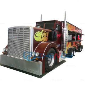 عربة آيس كريم وقهوة وطعام متنقلة الأكثر مبيعًا بأقل تكلفة، عربة طعام سريع، مقطورة متنقلة للمشروبات والنبيذ والبيرة للأعراس - Product Image 5