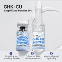 Poudre lyophilisée Peptide de cuivre bleu poudre CHK-CU réparant le sérum raffermissant acné réduisant les cheveux de cuir chevelu de Peptide réparant B