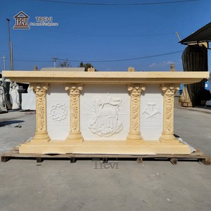 TREVI - <span class=keywords><strong>Altares</strong></span> Principales de Iglesia de Mármol Tallados a Mano de Alta Calidad Personalizados <span class=keywords><strong>para</strong></span> la Venta - Product Image 6