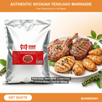Sichuan Grüne Pfeffer Getrocknetes Mischgewürzpulver für Hühnchen & Steak |   Betäubend Würzige Gewürzmischung für Gewerbliche Zwecke OEM-Lieferung