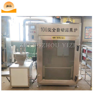 <span class=keywords><strong>Horno</strong></span> comercial para ahumar carne, salchicha de <span class=keywords><strong>pollo</strong></span>, pescado, casa de humo, máquina para fumar salchichas de acero inoxidable - Product Image 2