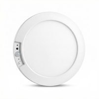 Vente en gros de panneaux lumineux ronds ultra-minces minimalistes à montage en surface, 4W, pour comptoir de bar, panneau décoratif, éclairage pour salon