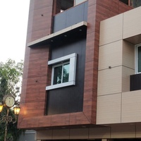 Revêtement de mur extérieur personnalisé Panneau composite en aluminium résistant aux intempéries Revêtement PVDF Feuille d'Alucobond ACP