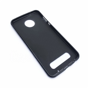 Nhà Sản Xuất Trống Matte Mềm Frosted Cover Quay Lại TPU Đen Điện Thoại Di Động Trường Hợp Đối Với Motorola Moto <span class=keywords><strong>Z2</strong></span> Chơi - Product Image 6