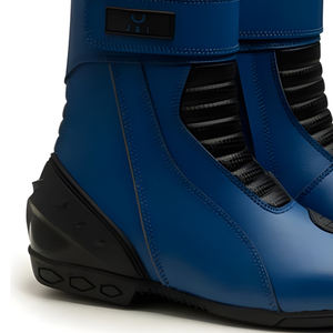 Zapatos de Motocicleta de Cuero Transpirables e Impermeables, Zapatos de Moto de Cuero Personalizados para Verano en Venta - Product Image 4