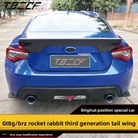 Aileron arrière en fibre de carbone dédié pour GT86 BRZ, modification d'aileron arrière Rocket Bunny de troisième génération