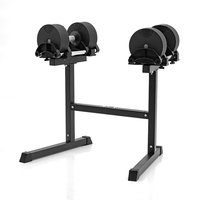Support de rangement réglable pour haltères, idéal pour la musculation et l'entraînement en salle de sport