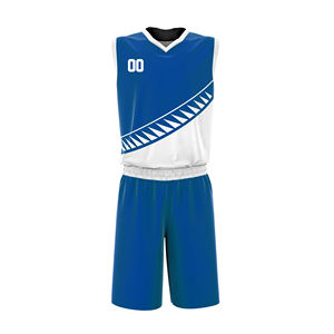 Conjuntos de Uniformes de Baloncesto al por Mayor, Pantalones Cortos de Baloncesto Unisex de Verano BSCI, Nuevo Diseño de Ropa Deportiva Transpirable de Talla Grande - Product Image 5
