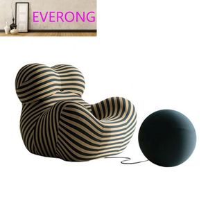 <span class=keywords><strong>Gaetano</strong></span> <span class=keywords><strong>Pesce</strong></span> Italia Moderne Loungestoel, Comfortabel Berenontwerp, Hoogwaardig Hout, Fluweelbekleding, Geschikt voor Woonkamer, Eetkamer en Villa's - Product Image 2