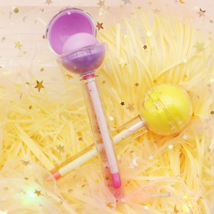 Nuovo Set di Balsamo Labbra e Lucidalabbra 2 <span class=keywords><strong>in</strong></span> 1 per Bambini a Forma di Lecca-Lecca al Miele, Etichetta Privata Personalizzata, Trucco Liquido Impermeabile Minerale - Product Image 3