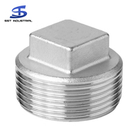 Conector roscado de acoplamiento de junta de tubería de rosca de montaje de tubería compatible con OEM de acero inoxidable 304 316l
