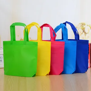 Hot Selling Reusable Handle Non Woven Fabric Shopping Bag Custom Logo Good Reliability Recyclable Bag