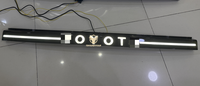 Kit de conversion pour pick-up : Systèmes d'éclairage ABS, grilles de voiture à lumière normale, bande décorative LED avec lumières pour Hilux Travo 2026