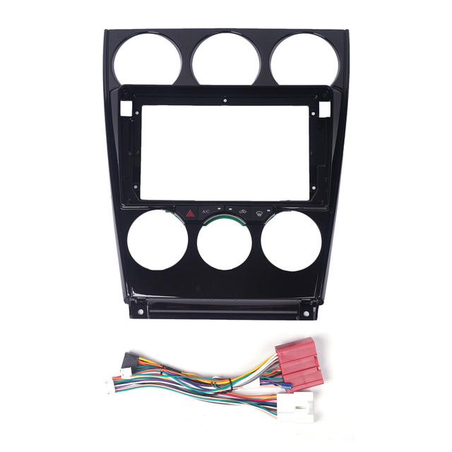 Car GPS Navigation Panel for MAZDA 6 2004-2015 9 Inch Screen 2 Din Android Dashboard Radio Stereo Fascias Panel Frame