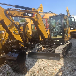 Voor Sany Originele 95% Nieuwe Mini Graafmachine Sy60c <span class=keywords><strong>6</strong></span> Ton Cummins Motor Kern Inclusief Motor Pomp Tandwielcrawler Goede Prijs Te Koop - Product Image 4