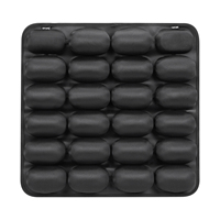 Coussin d'assise gonflable à air pour soulagement de la pression du coccyx et soutien des hanches, coussin d'air dynamique respirant pour le bureau et les longues périodes assises