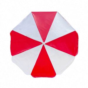 Wholesale Custom Outdoor <b>Foldable</b> Sun <b>Umbrella</b> Advertising Polyester PVC Vinyl Oxford Beach <b>Umbrellas</b> for Telecom - Product Image 2