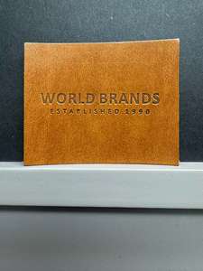 Les fabricants soutiennent les accessoires en cuir personnalisés en option votre logo personnalisé utilisé pour les sacs vêtements ceintures portefeuilles et plus encore - Product Image 6