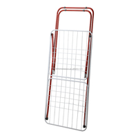 SY moderne Simple métal pliable étendoir peu encombrant sol debout cintre pour vêtements couettes chaussures balcon aile