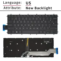 Clavier d'ordinateur portable US/SP/BR, pour Dell Inspiron 13 3379 3480 3490 5000 5368 5378 V5471 Latitude 3490 E3490 L3490 5379 7580
