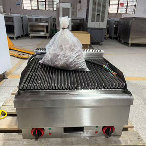 <span class=keywords><strong>Four</strong></span> à barbecue vertical à gaz en <span class=keywords><strong>pierre</strong></span> volcanique, modèle direct usine, équipement de cuisine commerciale avec siège de rangement - Product Image 6