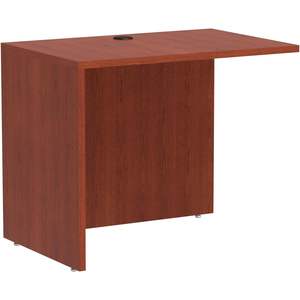 Alera Valencia Series 36 X 24 X 29-1/2 pouces, coque de pont de retour réversible en cerisier moyen pour bureaux - Product Image 1