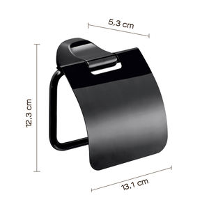 ที่วางม้วนแบบปิด Stelvio สีดำเครื่องมือหมุนแบบพรีเมี่ยม - Product Image 3