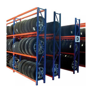 מחסן סיטונאי מדפי אחסון משטחים מתלים לצמיגים יצרן מתלה אחסון צמיגים - Product Image 3