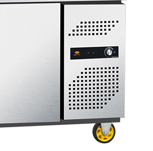 Siêu thị thương mại tủ lạnh tủ lạnh cửa hàng tiện lợi dọc thép không gỉ tủ lạnh hiển thị Máy làm lạnh - Product Image 4