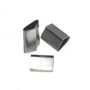 Clip per reggette zincate Banding guarnizione per reggette acciaio 5/8 guarnizione per cinturino in metallo acciaio