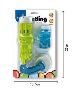 Nuova Pistola Spara Bolle Gatling in Plastica Non Tossica per Interni, Prezzo Accattivante, YIDI 24pz/scatola - Product Image 2