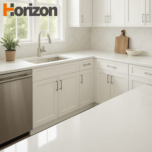 Lastra di Quarzo Bianco Puro Artificiale Durevole Fornita da Fabbrica Cinese - Product Image 3