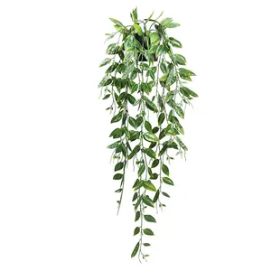 人造悬挂式植物人造盆栽用于室内室外搁板墙壁装饰