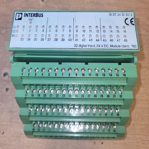 新しいオリジナル Ready IB ST 24 DI 32/<span class=keywords><strong>2</strong></span> Interbus 32 デジタル入力モジュール 24VDC 2754927 PLC - Product Image 1