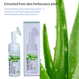 Gel <span class=keywords><strong>nettoyant</strong></span> pour le visage à l'aloe vera, best-seller, pour un nettoyage doux et en profondeur, hydratant et nourrissant. Bouteille de 450 ml. - Product Image 4
