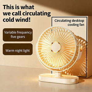 Nuevo ventilador de escritorio portátil, recargable, silencioso y pequeño para estudiantes y oficinas - Product Image 1