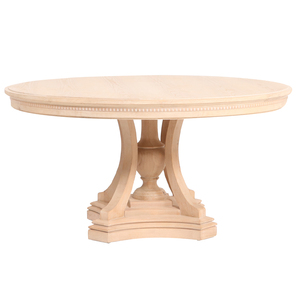 Muebles <span class=keywords><strong>de</strong></span> lujo <span class=keywords><strong>de</strong></span> forma redonda <span class=keywords><strong>Vintage</strong></span> <span class=keywords><strong>de</strong></span> madera maciza americana personalizada, mesa <span class=keywords><strong>de</strong></span> comedor superior <span class=keywords><strong>para</strong></span> <span class=keywords><strong>alquiler</strong></span> <span class=keywords><strong>de</strong></span> <span class=keywords><strong>eventos</strong></span> <span class=keywords><strong>de</strong></span> boda - Product Image 2