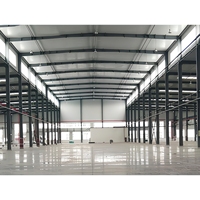 Bâtiment modulaire industriel en acier préfabriqué à poutres en H, écologique, à assemblage rapide, pour atelier, entrepôt, hangar, bureau