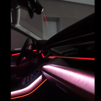 Éclairage d'ambiance intérieur haut de gamme pour Audi Q7 20-26 - Bande lumineuse LED à changement de couleur personnalisable pour la modification de l'intérieur de la voiture