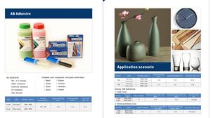 50Kg par ensemble acrylique AB adhésif haute résistance deux composants colle collage métal/bois/<span class=keywords><strong>plastique</strong></span>/céramique - Product Image 5