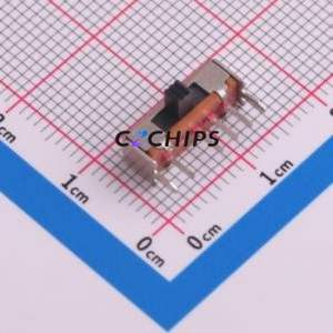 SK-13D07-G030 Slide Switch Through hole Component (THT) Switch Single Pole Three Throw Rectangle Pin Header PC Pin 12.7mm - Product Image 1