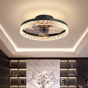 Ventilador de Techo Moderno con Luz LED Regulable y Control Táctil, 5 Aspas, para Dormitorio, Estudio, Comedor - Product Image 4