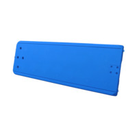 Fabricant de bateaux à fond plat en plastique PE rotomoulé double couche de 4 m, étanche, anti-vieillissement, personnalisé, vente en gros